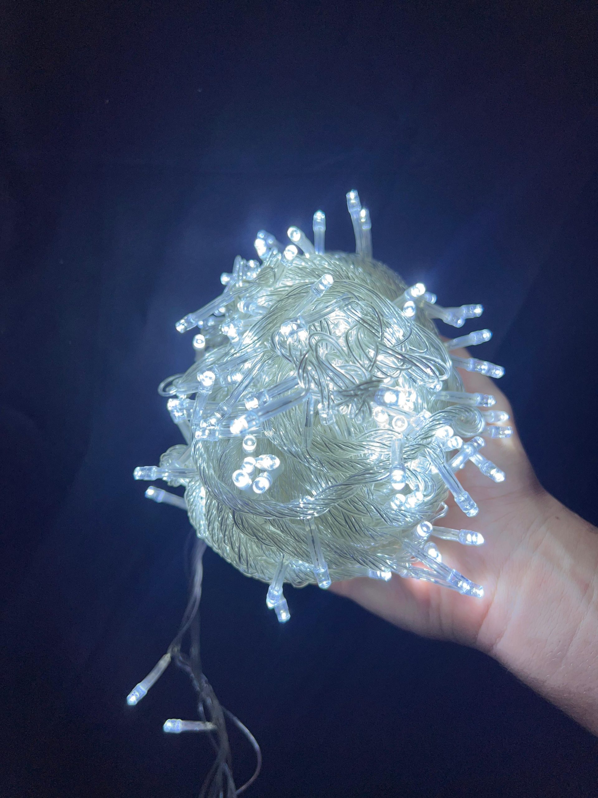 💡 LUZ LINEAL NAVIDEÑA TRADICIONAL – CABLE TRANSPARENTE (7.5 m a 100 m) - Imagen 4