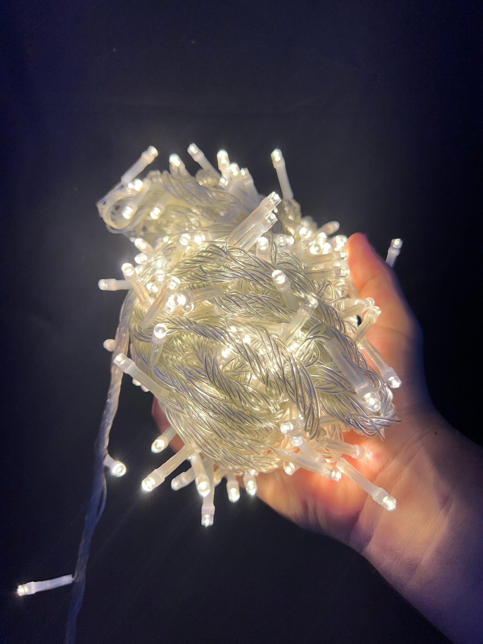 💡 LUZ LINEAL NAVIDEÑA TRADICIONAL – CABLE TRANSPARENTE (7.5 m a 100 m) - Imagen 3