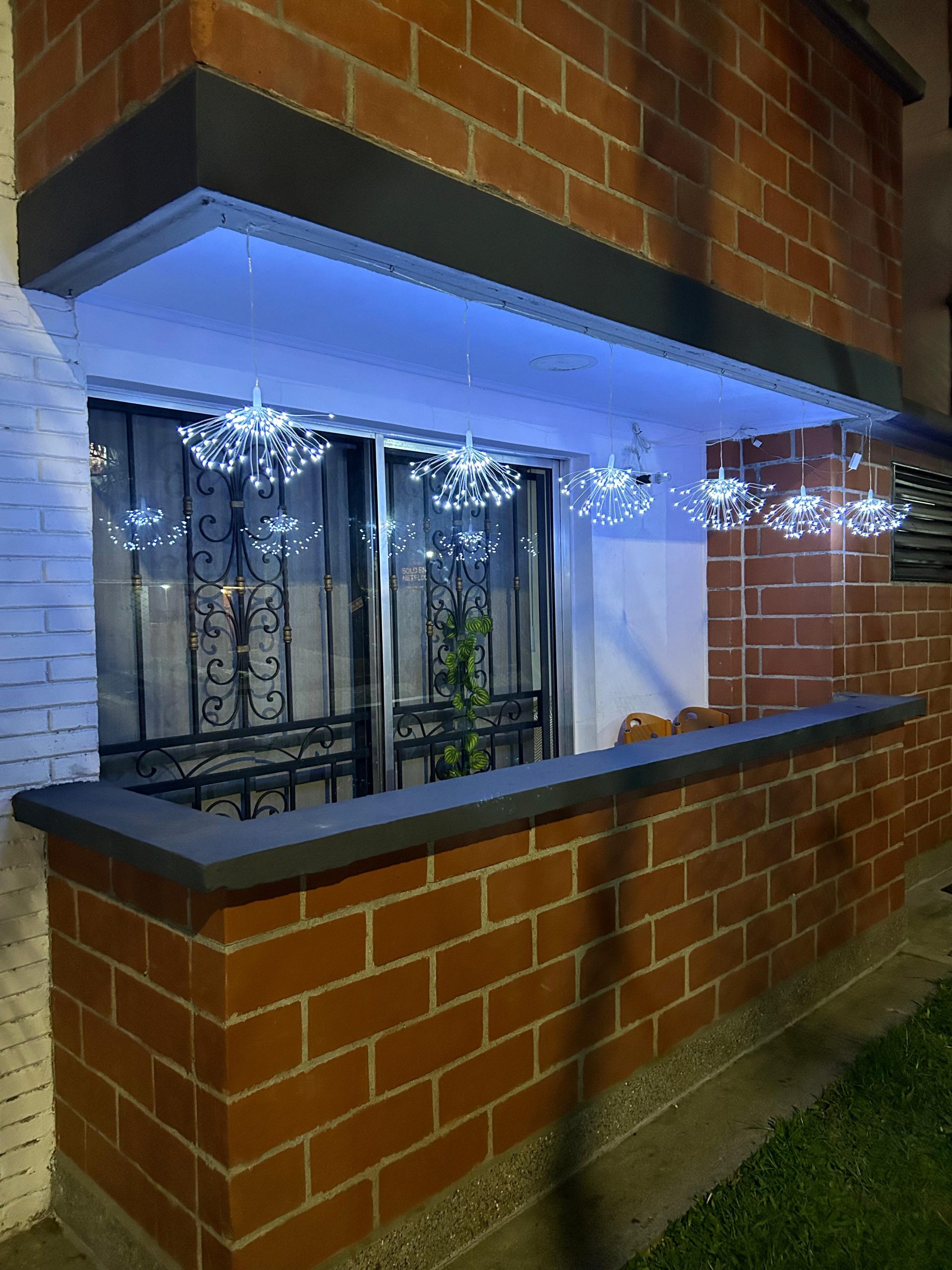 🎆CORTINA FUEGOS ARTIFICIALES (3mts/6FUEGOS))