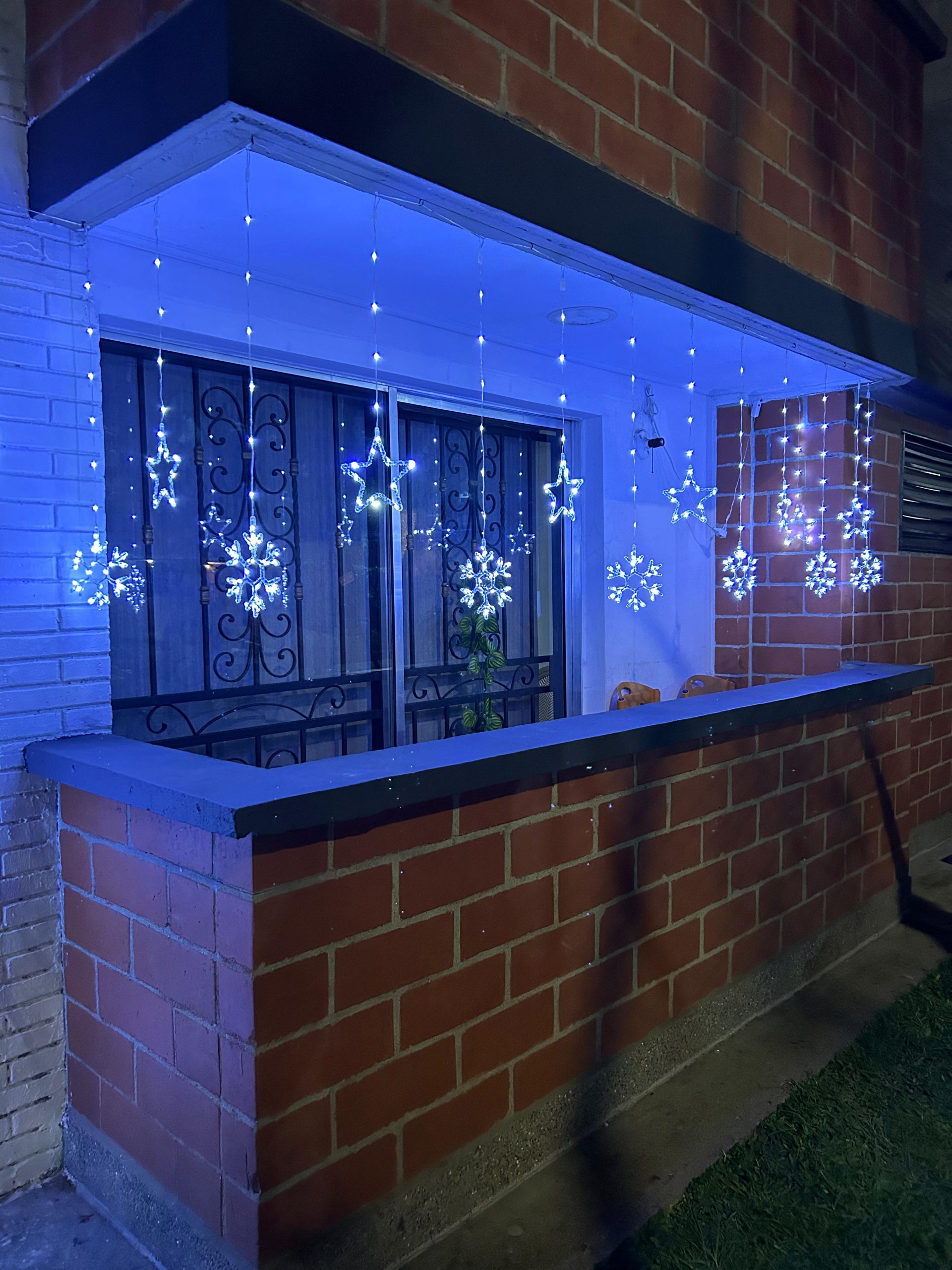 💡CORTINA CON FIGURAS – COPO + NIEVE ❄️ - Imagen 4