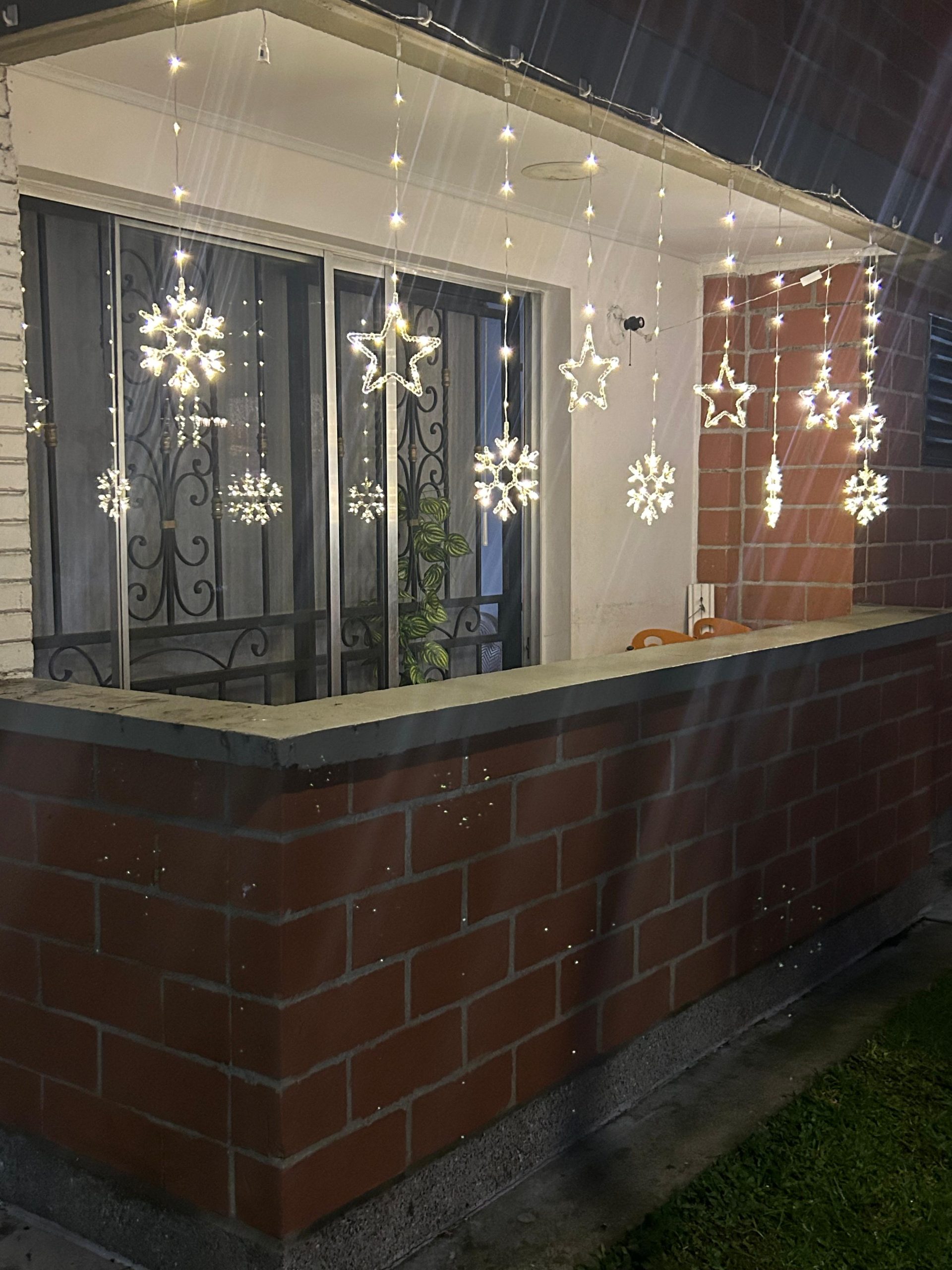 💡CORTINA CON FIGURAS – COPO + NIEVE ❄️ - Imagen 3